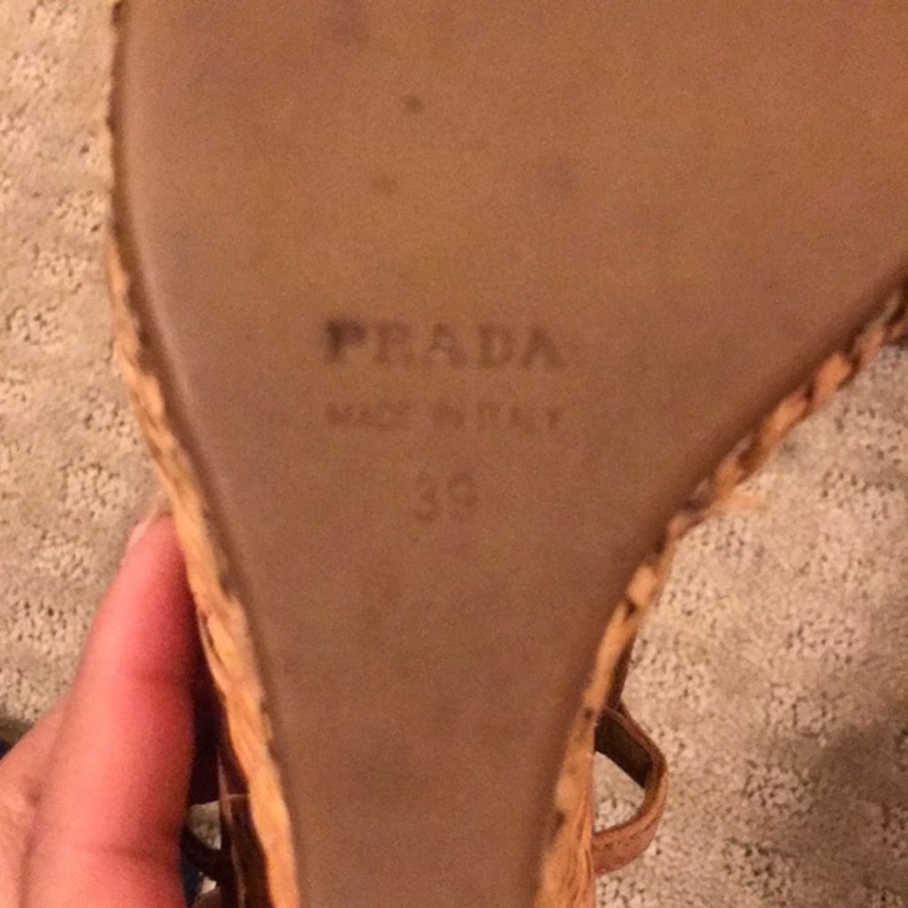 Authentic Prada Wedges - image 5